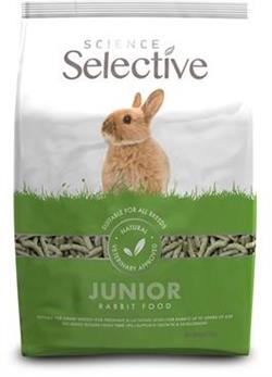 Supreme Science Selective Rabbit Junior (4-20 uger). Kaninfoder til junior. 1,5 kg 