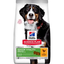 Hill's Science Plan Senior Vitality Large Breed med Kylling. 14 kg.