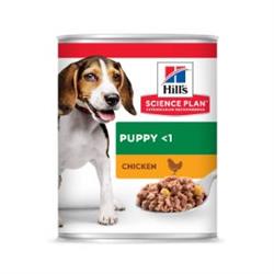 Hill's Science Plan Puppy Våfoder med Kylling. 1 dåse af 370 g. 