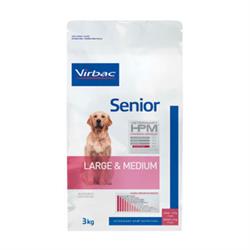 Virbac HPM Senior Dog Large & Medium. Hundefoder til senior (dyrlæge diætfoder) 12 kg