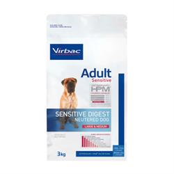 Virbac HPM Sensitive Digest NEUTERED Large & Medium dog, Hundefoder til sensitive hunde. 12 kg. 