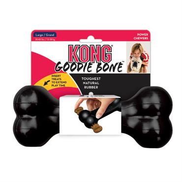 KONG Extreme Goodie Bone. Tyggelegetøj til godbidder. Large