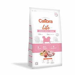 Calibra Dog Life. Tørfoder til Junior Small Breed med Kylling 1,5 kg. 