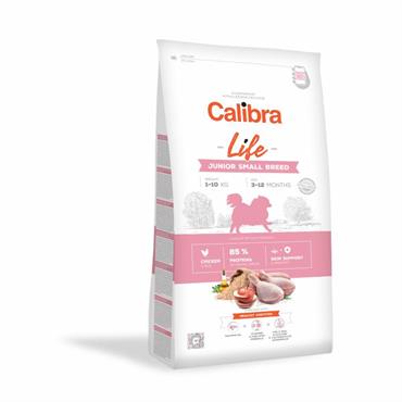 Calibra Dog Life. Tørfoder til Junior Small Breed med Kylling 1,5 kg. 