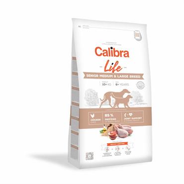 Calibra Dog Life. Tørfoder til Senior Medium & Large Breed med Kylling 2,5 kg. 