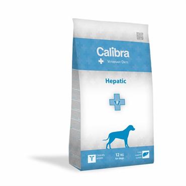 Calibra Veterinary Diet Dog. Hepatic fuldfoder til støtte af leverfunktionen. 12 kg. 