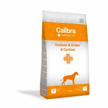 Calibra Veterinary Diet Dog. Oxalate & Urate & Cystine 2 kg. 