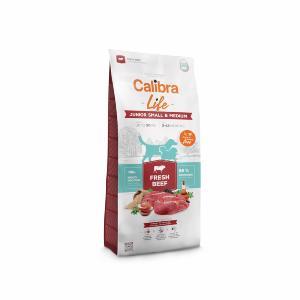 Calibra Dog Life. Hundefoder til Junior Small & Medium breed med Bøf. 2,5 kg.