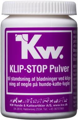 KW KLIP-STOP PULVER standser blødninger ved negleklipning 30 g.