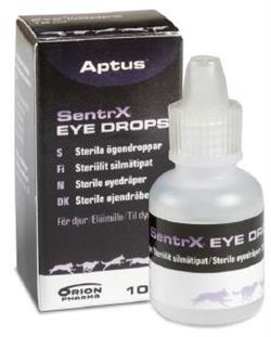 Aptus SentrX Eye Drops. Sterile øjendråber til hund, kat og hest. 10 ml