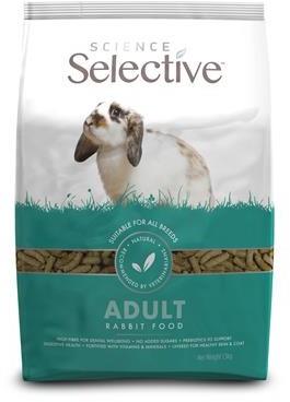 Supreme Science Selective Rabbit Adult. Kaninfoder til voksne. 1,5 kg