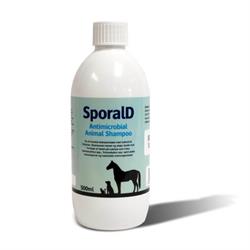 Equidan SporalD. Antimicrobial Animal Shampoo til hest, hund og kat. 500 ml. 