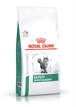 MINDST HOLDBAR TIL 12/07/2024 Royal Canin Satiety Weight Management. Kattefoder mod overvægt (dyrlæge diætfoder) 6 kg