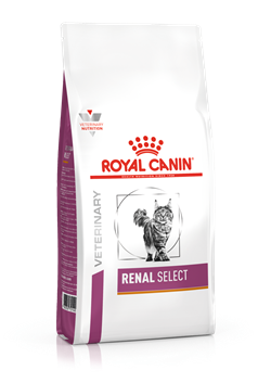 MINDST HOLDBAR TIL 12/06/2024 Royal Canin Renal Select. Kattefoder mod nyreproblemer (dyrlæge diætfoder) 400 g