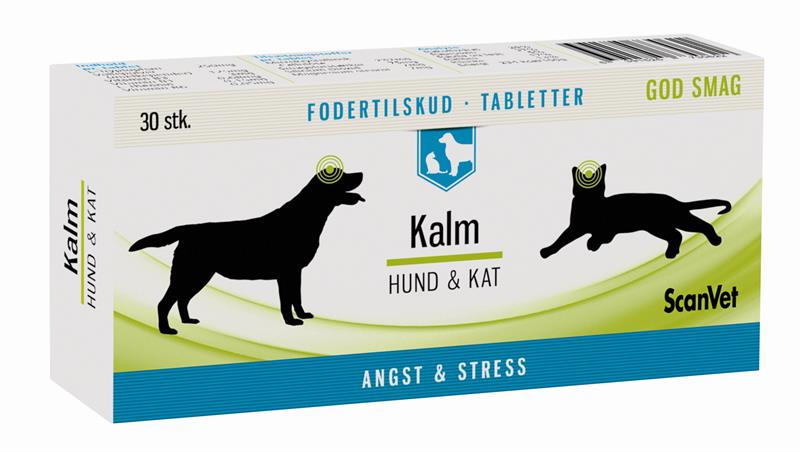 ScanVet, Kalm Tabletter til hund og kat. stk.
