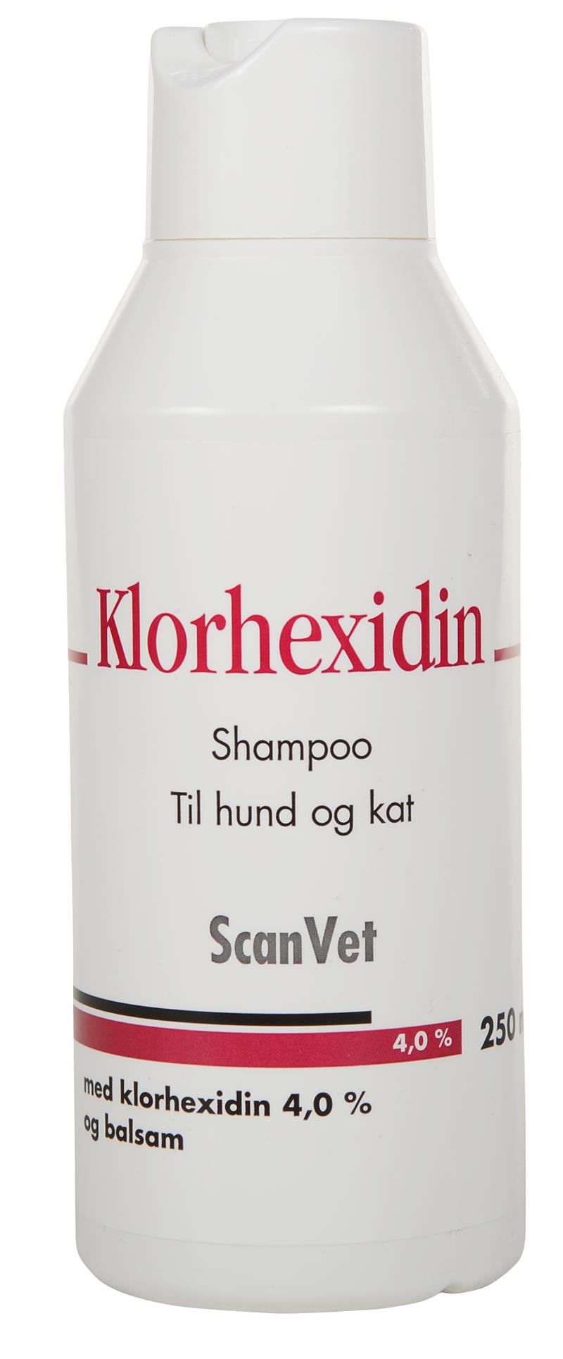 ScanVet, Shampoo med klorhexidin 4,0 %, til hund kat. ml