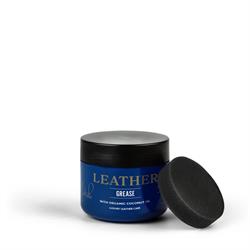 Nathalie Leather Grease med økologisk kokosolie - plejer og blødgør tørt læder. 200ml