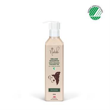 Nathalie Deluxe Shampoo. Svanemærket shampoo til hunde - mild og effektiv. 250ml