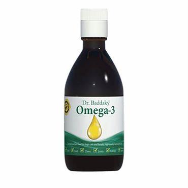 Dr. Baddaky Fiskeolie. Tilskudsfoder med omega3 fedtsyre til hund og  kat. 200 ml.