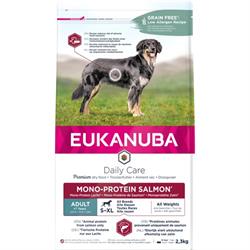 Eukanuba DailyCare Alle Breeds Mono-Protein Laks. 12 kg. IKKE LAGERVARE - op til plus 2 ugers leveringstid