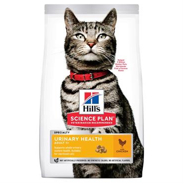 Hill\'s Science Plan Adult Urinary Health m. Kylling 3 kg. 