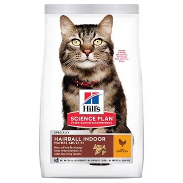 Hill\'s Science Plan Feline Mature Reducering af Hårboller m. Kylling 2,5 kg. 