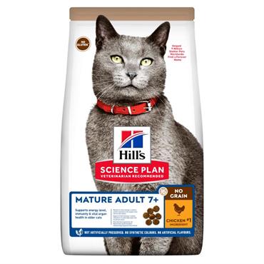 Hill\'s Science Plan Feline Mature NoGrain m. Kylling 1,5 kg. 