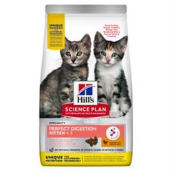 Hill's Science Plan Feline Kitten Perfect Digestion med Kylling 1,5 kg. 