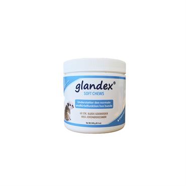 Glandex Soft Chew Til Understøttelse Af Normale Analkirtelfunktion Hos Hunde. 60 stk.